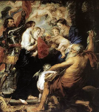 Our Lady with the Saints Peter Paul Rubens